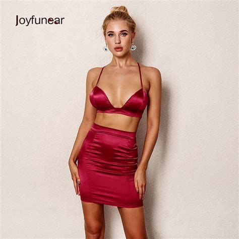 joyfunear spaghetti strap summer dress women 2018 fashion bandage red mini dress bodycon v neck