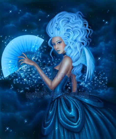Angel Of The Stars By Enamorte On Deviantart Beautiful Fairies