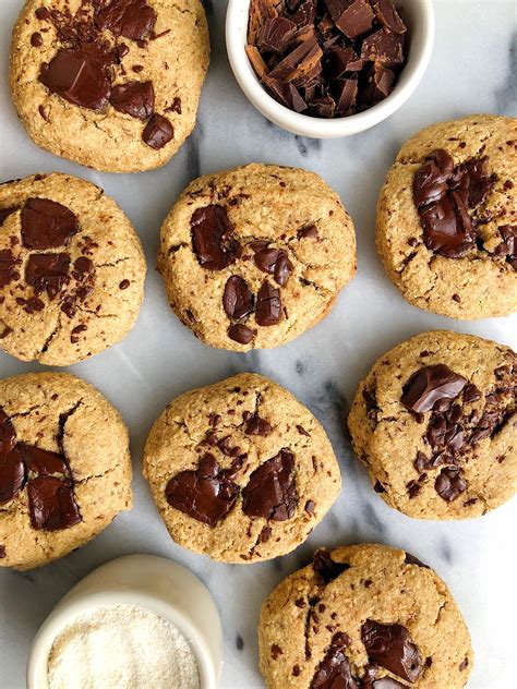 One Bowl Vegan Chocolate Chunk Cookies Recipe Chocolate Chunk
