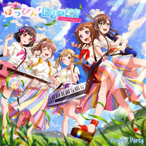 Bang Dream Poppinparty Poppindream 17th Single Mp3hi Res