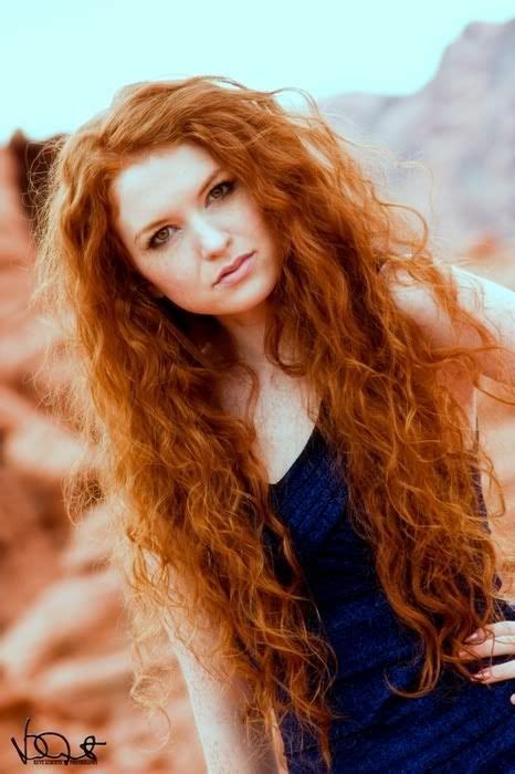 This red hot 'do is best great for those with naturally curly hair. How long I want my hair to get - and it would look pretty ...