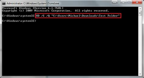How To Delete Files And Folders Via Command Prompt