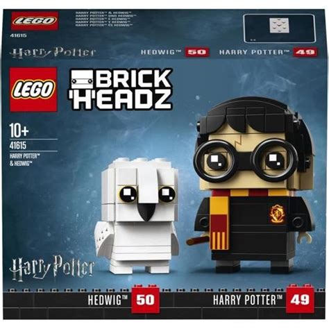 Lego® Brickheadz 41615 Harry Potter™ And Hedwig™ Cdiscount Jeux Jouets