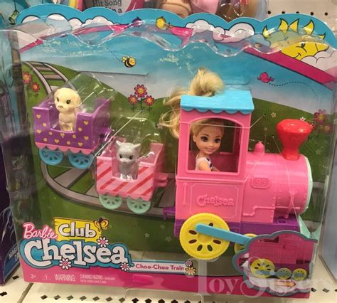 2018 Barbie Club Chelsea Doll And Choo Choo Train Frl86 Toy Sisters
