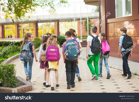Students Going To School Over 45245 Royalty Free Licensable Stock