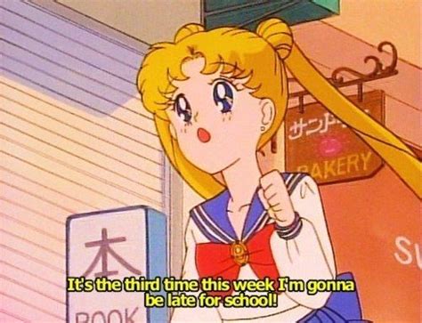 Youre Not Exactly One To Run On Time Sailor Moon Tumblr Sailor Moon