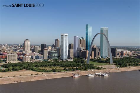 St Louis 2030 Skyline Vision Urban Stl