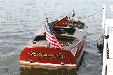 1958 Chris Craft 17 Deluxe Mahogany Boat Classic Boats Wood Boats