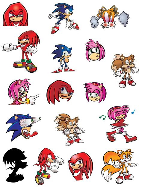 Sonic Characters 1 By Michael Bowers On Deviantart