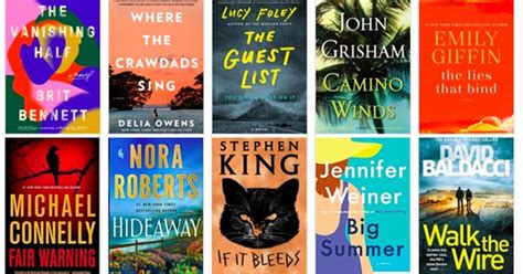 The new york times best sellers: NY Times Best Sellers - June 21, 2020 - Hardcover Fiction