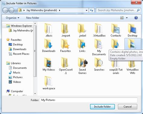 Windows 7 Relocate A Library Folder Super User