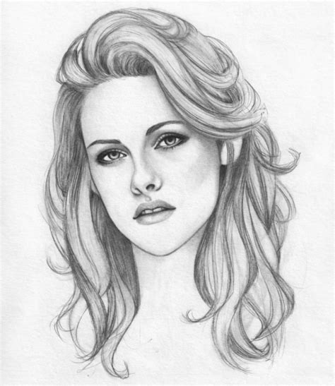 How To Draw Bella From Twilight Step By Step Hotandcoldpaintings