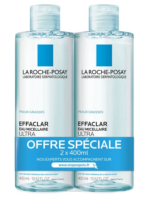 A better life for all skin is possible. La Roche-Posay Effaclar Purifying Micellar Water 2 x 400ml