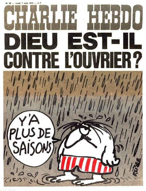 Charlie Hebdo 1972 Charlie Hebdo Couverture Charlie Hebdo Je Suis
