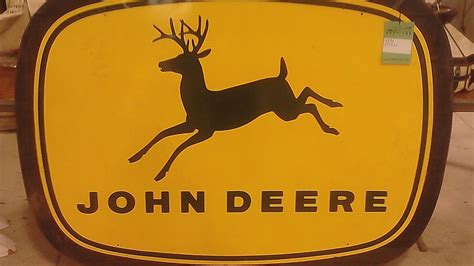 John Deere Sign S234 Gone Farmin Iowa 2012