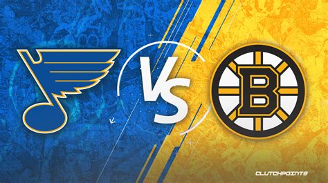 Game 77 Bruins Blues Betting Lines Preview