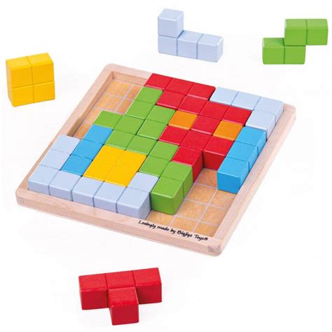 Joc De Logica Puzzle Colorat Playlearn Toys Bigjigs Toys Okaziiro
