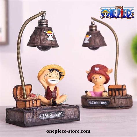 One Piece Luffy And Chopper Figure Table Lamp Home Decor One Piece Store