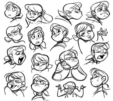 Drawing Cartoon Faces Character Design Animation Cartoon Faces