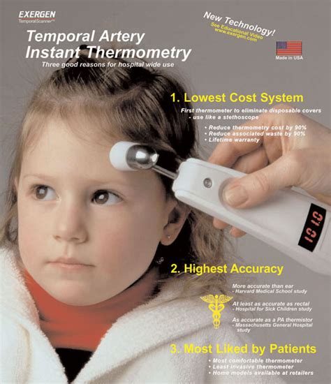 Exergen Professional Temporal Artery Instant Thermometry Medwest