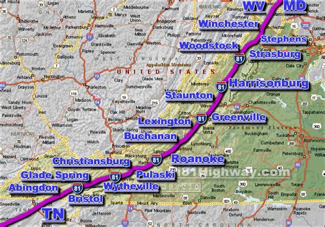 I 81 Virginia Traffic Maps
