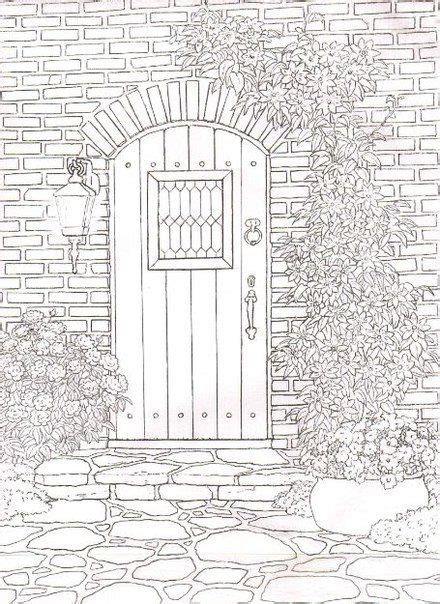 Images Of A Door Coloring Sheet For Kids Olivia Chand