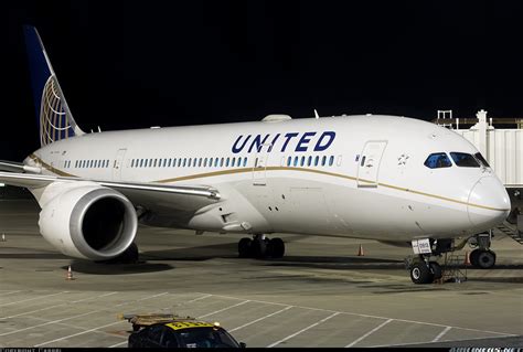 Boeing 787 8 Dreamliner United Airlines Aviation Photo 4664635