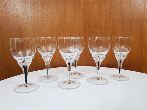 Belfor Exquisite Crystal Cordial Glasses Set Of 6 Liqueur Etsy