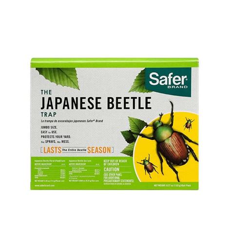 6 Pack Safer Brand Japanese Beetle Trap Saferbrand