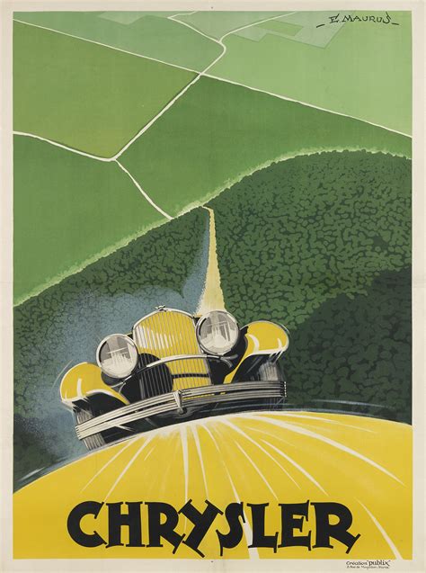 Collectors Guide Vintage Car Posters Swann Galleries News