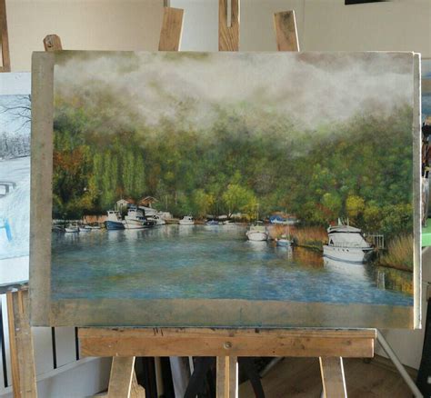 Pastel Landscape Of Bartin River By Blackblacksea On Deviantart