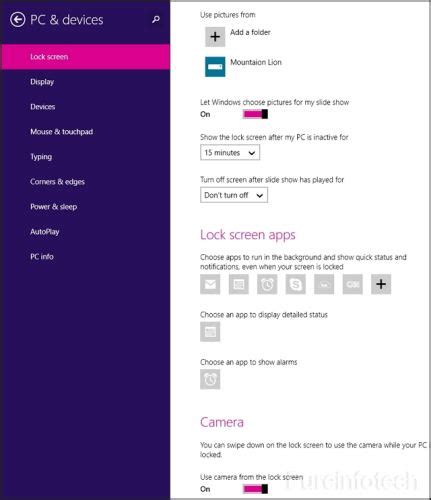 Windows 81 Guide Lock Screen Overview And New Personalization