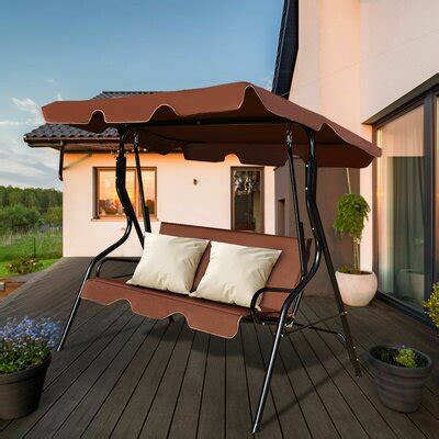 By now you already know that, whatever you are looking for, you're sure to find it on aliexpress. Canopy Glider Swing | Wayfair