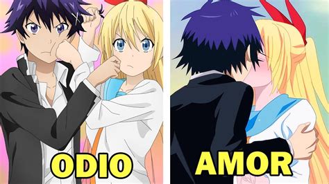 Parejas Del Odio Al Amor 🔴top 10 Parejas Anime Youtube
