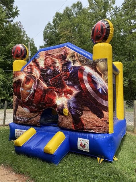 Marvel Avengers Bounce House Jump And Play Charlotte Nc