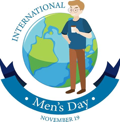 International Mens Day For Poster Or Banner Design 13174497 Vector Art