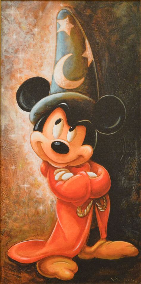 Mickey Mouse Fantasia Art