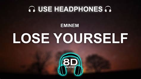 Eminem Lose Yourself 8d Audio Bass Boosted Youtube