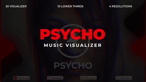Psycho Music Visualizer 0153 Sbv 346685308 Storyblocks