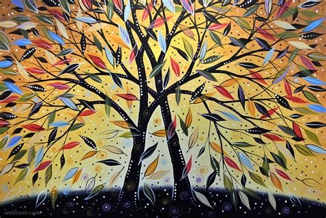 35 Stunning And Beautiful Tree Paintings For Your Inspiration 7 Tree