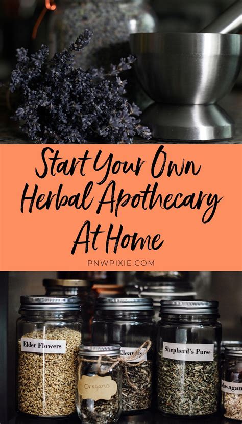 How To Start Your Own Home Apothecary Pnw Pixie Herbalism Natural