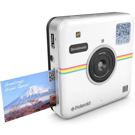 Polaroid Socialmatic Instant Digital Camera White