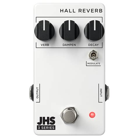 JHS Pedals 3 Series Hall Reverb Guitar Effect