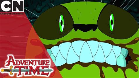 Adventure Time Taking Down The Cave Monster Cartoon Network Youtube