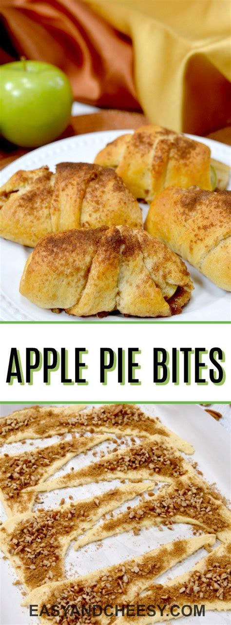Apple Pie Bites Recipe Apple Pie Bites Easy Desserts Dessert Recipes Easy