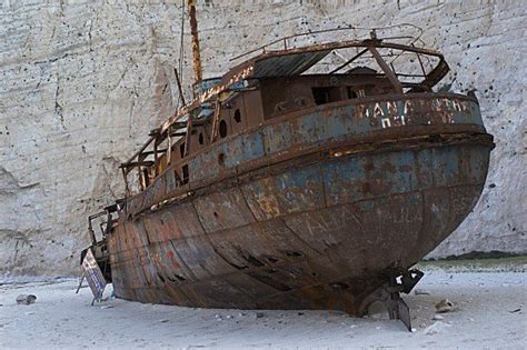 Wreck Of Panagiotis In Ag Georgiu Bay Zakynthos 2006 10 22 Photo