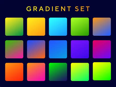 Vibrant Gradient Swatches Free Xd Resource Adobe Xd Elements