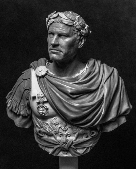 Gaius Julius Caesar Sculpture Head Roman Sculpture Ancient Rome