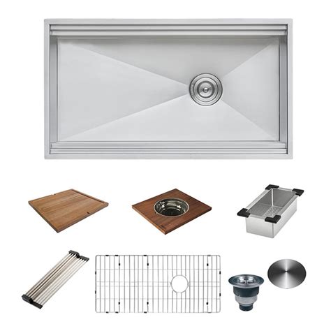 Ruvati is right up there with kraus if we are talking. Ruvati Workstation 2-Tiered Ledge Undermount Stainless ...