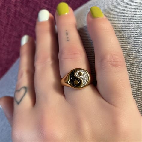 Yin Yang Bling Ring Shabby Tiger Jewelry